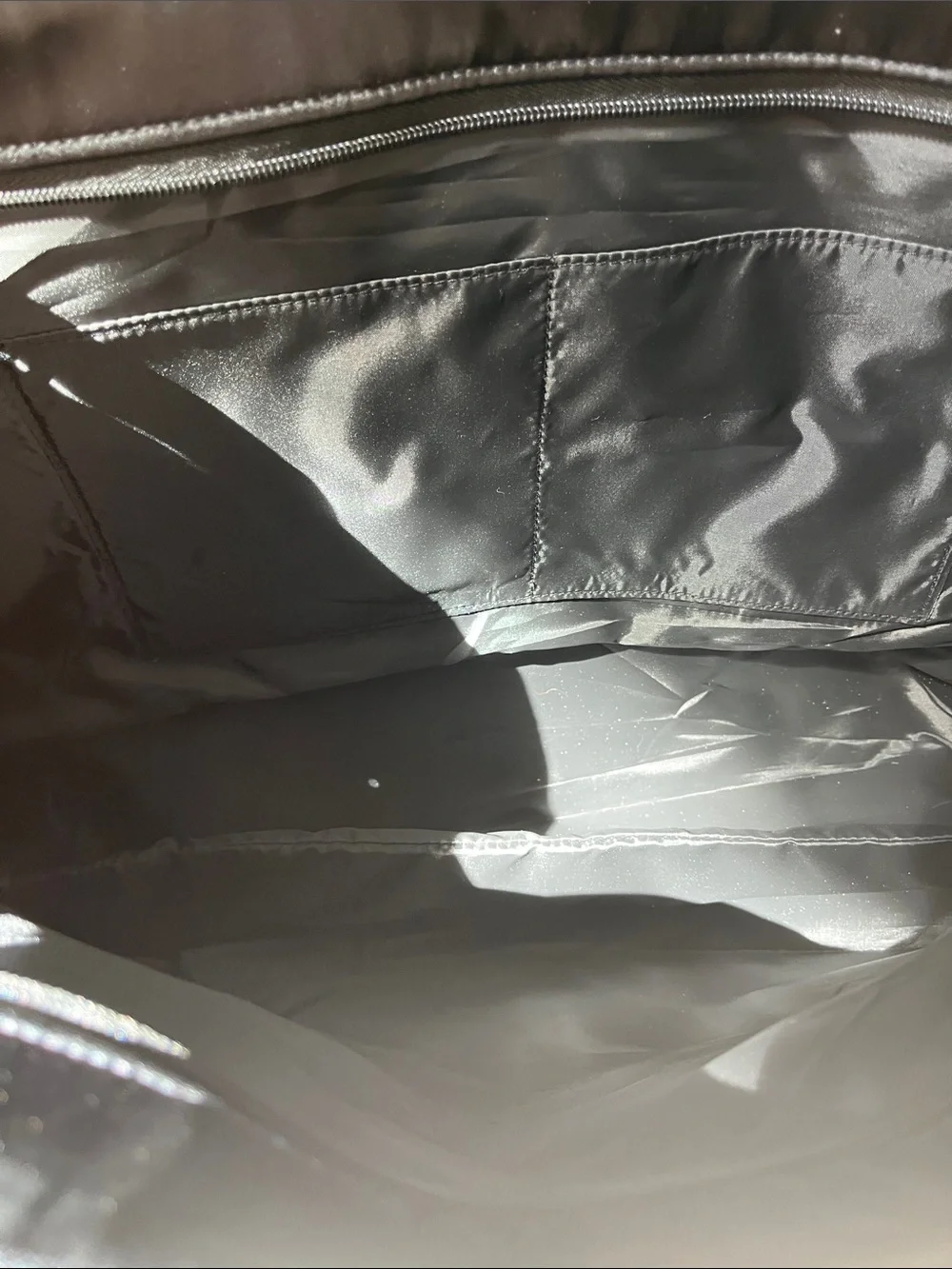 Victoria's Secret Black Crystal-Studded Laptop Tote